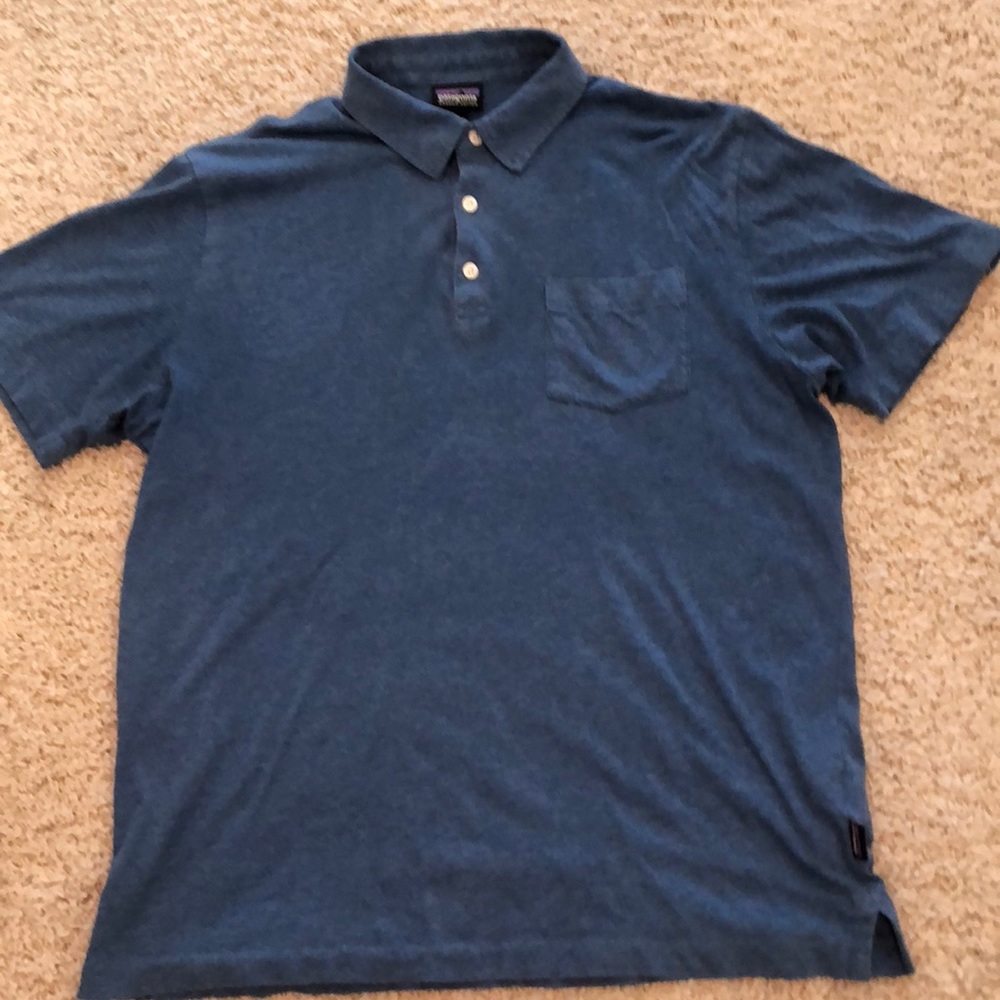 Men’s Patagonia polo shirt.